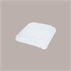 LUCGEL 50 Pz Coperchio Trasparente in PET Idoneo per Square Bowls da 1000 ml e 1200 ml