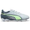 PUMA scarpe gomma PUMA King match fg/ag junior grigio/lime