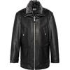 Schott NYC Lc8100Lungo Giacca in Pelle, Nero, S Uomo