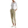 United Colors of Benetton Pantalone 4AGH558X5, Verde Militare 0W9, S Donna