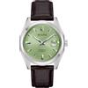 Bulova Orologio uomo automatico Surveyor fondo verde 96B427 cinturino in pelle