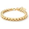 Unoaerre Bracciale Unoaerre 2567 catena forzatina in argento dorato giallo