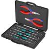 KNIPEX Astuccio con pinze per elettronica con utensili per, 00 20 18 | impiego su componenti elettronici 8 pezzi 215 mm
