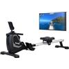Skandika Vogatore Venn - Bluetooth - 8 Livelli di Resistenza - Supporto per Tablet - Fino 125 kg (grigio)