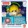 Fisher Price Animal Band - Lello il Torello Prime Parole, toro interattivo per l`apprendimento con tasti a forma di lettera e 115 canzoni, luci e microfono,Fisher Price, Eta 9+ mesi