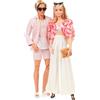 Mattel Barbie - Set @BarbieStyle Barbie e Ken, 2 bambole da collezione, vestiti con costumi da bagno da resort di lusso e accessori esclusivi per look alla moda,Mattel,Eta 6+