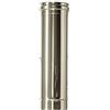 MBM Canna fumaria DN 80 1 mt. L 1000mm tubo acciaio inox 316.