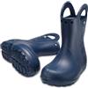 CROCS RAIN BOOT NAVY KID 12803