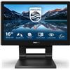 Philips 162B9T/00 monitor touch screen 39,6 cm (15.6") 1366 x 768 Pixel Nero