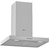 NEFF D64BBC0N0 - Cappa aspirante N30/60 cm/scarico o ricircolo, efficienza energetica B/acciaio INOX
