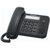 Panasonic KX-TS520EX1B Telefono analogico Identificatore di chiamata Nero