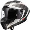 Ls2 Casco Moto Integrale LS2 FF805 THUNDER GP AERO RAUTE Bianco