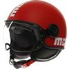 Momo design Casco Moto Jet Momo Design FGTR CLASSIC Candy Rosso Bianco