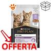 Purina Pro Plan Cat Nutrisavour Kitten con Tacchino in Salsa - Bustina Da 85 Gr - CONFEZIONE RISPARMIO