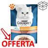 Purina Cat Gourmet Perle Filettini in Salsa con Tacchino - Bustina Da 85 Gr - CONFEZIONE RISPARMIO
