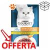 Purina Cat Gourmet Perle Trionfo di Salsa con Pollo - Bustina Da 85 Gr - CONFEZIONE RISPARMIO