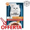 Purina Gourmet Perle Filettini in Salsa con Manzo - Bustina Da 85 Gr - CONFEZIONE RISPARMIO