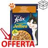 Purina Cat Felix Sensations Jellies Pollo con Carote in Gelatina - Bustina Da 85 Gr - CONFEZIONE RISPARMIO