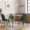 DEGHI Tavolo 120x80 cm con top rovere fairy e gambe in metallo nero - Veliero