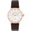 Gigandet Orologio Analogico al Quarzo Giapponese Donna con Cinturino in Pelle 9VNAG38NE/004