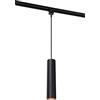 LUCIDE Track Floris - Lampada a sospensione, sistema ferroviario monofase, 1 x GU10, colore: Nero (estensione)
