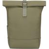 Johnny Urban Zaino Porta PC Donna e Uomo - Harvey Medium - Rolltop per Lavoro Viaggio Università - Scomparto per Laptop 16 Pollici - 15-18L - Oliva - Idrorepellente