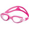 SEAC Ritmo JR, Occhialini da Nuoto in Piscina e in Mare per Bambini e Ragazzi, Bianco/Rosa