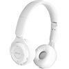 Kripyery Cuffie Bluetooth over-ear, pieghevoli, wireless, microfono integrato, Hi-Fi, ergonomiche, senza fili, bassi pesanti, pratiche cuffie per casa, ufficio, cellulare, PC, TV, giochi (bianco)