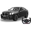 JAMARA BMW X6 M 1:14 2,4 GHz - parabrezza trasparente, luce LED, auto RC