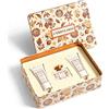 L'Erbolario BACCHE FIORI LEGNI Segreti di Bellezza TRIO - Edizione Limitata Profumo 50 ml, Bagnoschiuma 100 ml e Crema Fluida per il Corpo 100 ml