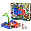 Hasbro Marvel Spidey e i Suoi Fantastici Amici playset Crawler di Dino Webs e Supereroi