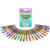 BINNEY&SMITH - CRAYOLA Crayola Color of Kindness, 24 Pastelli a Cera Brillanti