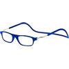 VQEOEOT Occhiali da Lettura Uomo, Occhiali da Lettura con Calamita, Occhiali Calamitati da Collo, Pieghevoli Leggeri Chiusura Clip Magnetici Vicino Computer Donna Uomo Stanghette Appendere Collo