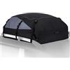 MAGIC SELECT Borsa da Tetto Auto (585L). Box Portabagagli per Auto Impermeabile in Oxford 600+PVC. Baule da Tetto Flessibile con 6 Cinghie per l'Installazione in Auto con o senza Portapacchi. (130x100x45cm)