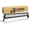 Willpower Barra LED Fuoristrada Slim 38cm 108W 12V 24V Luci per Auto 4x4 | Fendinebbia Luci di Lavoro 6000K Bianco, Impermeabile IP67, per Barca Trattore Camion Quad Offroad