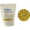 Decora, 5081151 Confezione da 1 Kg Perle di Zucchero Oro Metalizzato, da 5 Mm, pronte all'uso, per decorare facilmente torte e dolcetti, Made in Italy