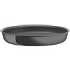 Lagostina Ingenio Vivissima, Padella in Ceramica Antiaderente 28cm Utilizzabile con Manico Rimovibile, 100% Alluminio Riciclato con Thermo-Signal, Adatta a Tutte le Fonti di Calore Inclusa Induzione