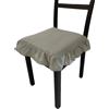 SalGiu Cuscini Sedia Cucina Volant Balza (set da 2) Con Lacci Imbottito Sfoderabile 40x40 cm (Panna)