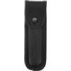 QUARKZMAN Fodero Coltello Tascabile Nylon 5.8 x 1.8 Porta Cintura Orizzontale Verticale Multi-Tool Pouch Fodero Coltello Pieghevole Chiusura Scatto Uso Esterno, Nero