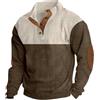 WKAYsIV Giacca-Uomo-Bianco Maglione da Uomo Senza Cappuccio, Felpa da Uomo, Senza Cappuccio, Morbida, per Le Mezze Stagioni, Invernale, con Scollo Rotondo Felpe Uomo con Cappuccio Invernali XXL 20.99