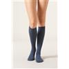 Calzedonia Calze Lunghe Con Cashmere Blu