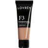 Lovren Lovrén Make Up - F3 Fondotinta con Acido Ialuronico Medium, 25ml