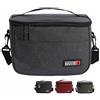 Coronel Tapiocca Coronel Tapioca - Borsa Termica Porta Pranzo Sidney per Viaggio, Picnic, Scuola, Ufficio - Borsa Frigo Piccola - Grigio