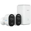Reolink 3MP Telecamera wifi esterno senza fili Kit, 180 giorni di durata della batteria, Rilevamento di Uomo/Veicolo/Animale, impermeabilità, Visione Notturna a Colori, nessun Costo Mensile