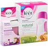 VEET Kit Depilazione Veet Easywax con Scaldacera Elettrico Roll-On + 2 Ricariche Natural Inspiration e Easy Gelwax da 50ml + 24 Striscie in Tnt + 8 Salviette Post-epilazione