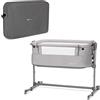 kk Kinderkraft Culla Da Affiancare Neste Up, Lettino Co-Sleeping, Regolabile, Facile Da Montare, Accessori, Grigio, ‎84.5 x 69 x 98 cm, 9.9 Kg