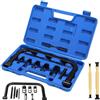 LQGTQO 12 Pezzi Compressore Molle della Valvola Kit, Compressore Molla Valvola con Parti di Macinazione della Valvola, Compressore Auto Accessori, Kit Attrezzi Moto, per Moto Furgoni Auto