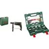 Bosch 0603174000 Trapano Battente AdvancedImpact 900, W, 230 V, Verde + 2607017195 Set di Punte, Trapano e Chiavi, 91 pezzi
