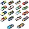 Osuter Macchinine Giocattolo per Bambini, 20 Pezzi Mini Veicoli Giocattolo,Metallo Giocattoli di Auto da Corsa,Macchinine Tirare Indietro Giochi Regalo per Bambini Ragazzi(casuale)