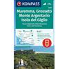 KOMPASS Wanderkarte 2470 Maremma, Grosseto, Monte Argentario, Isola del Giglio 1:50.000: 4in1 Wanderkarte mit Aktiv Guide und Detailkarten inklusive ... Verwendung in der KOMPASS-App. Fahrradfahren.